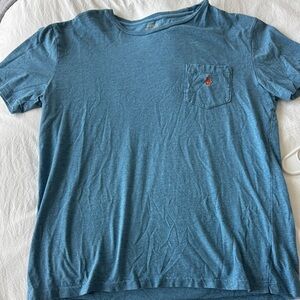 Blue Polo Ralph Lauren pocket tee